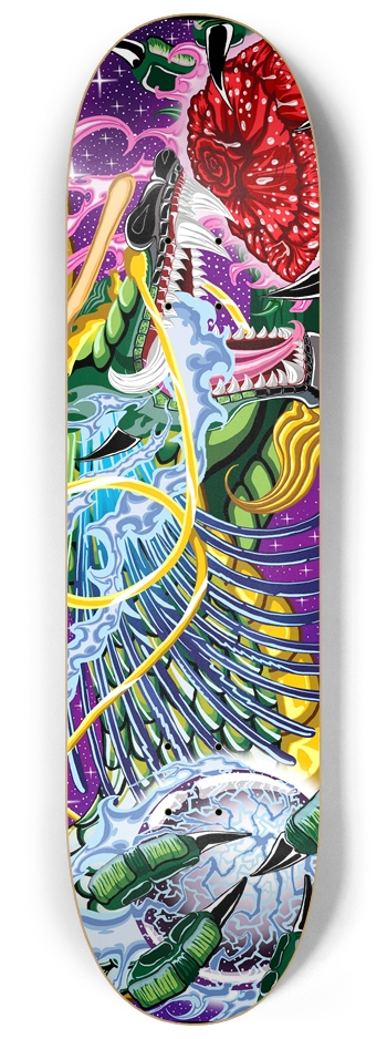 Dragon Of The Rose 8 1/4" Deck