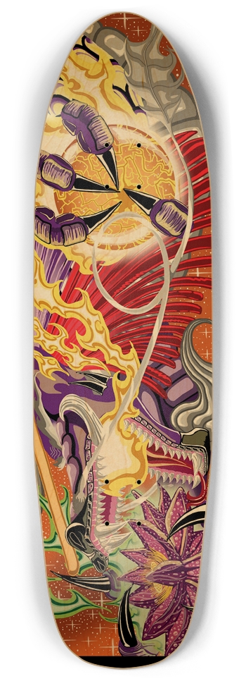 Dragon Of The Lotus Punk Nose Pool Deck