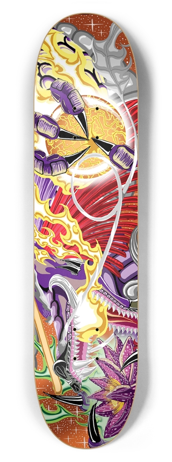 Dragon Of The Lotus 7 5/8" Deck