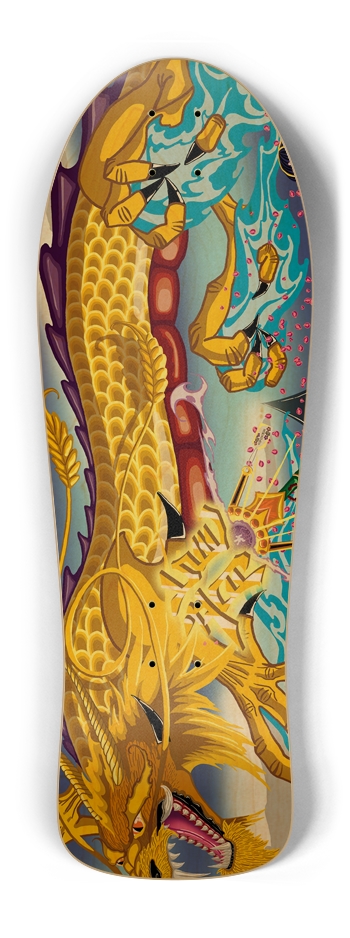 Golden Dragon Old School Deck