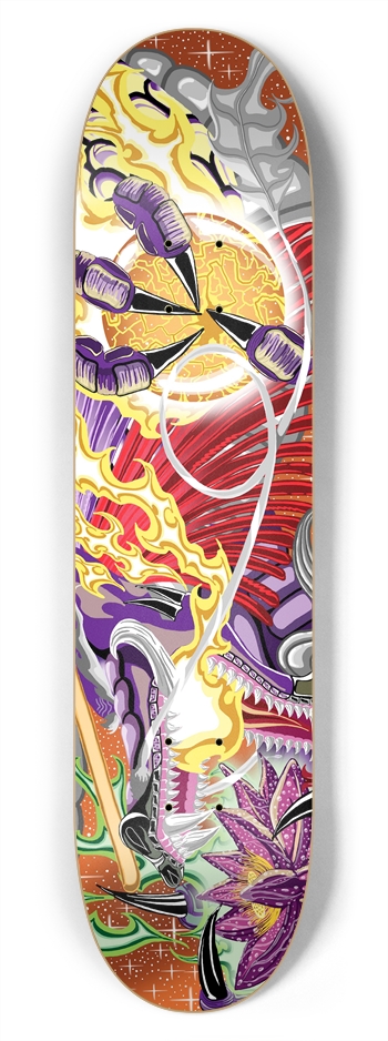 Dragon Of The Lotus 7 3/4" Deck
