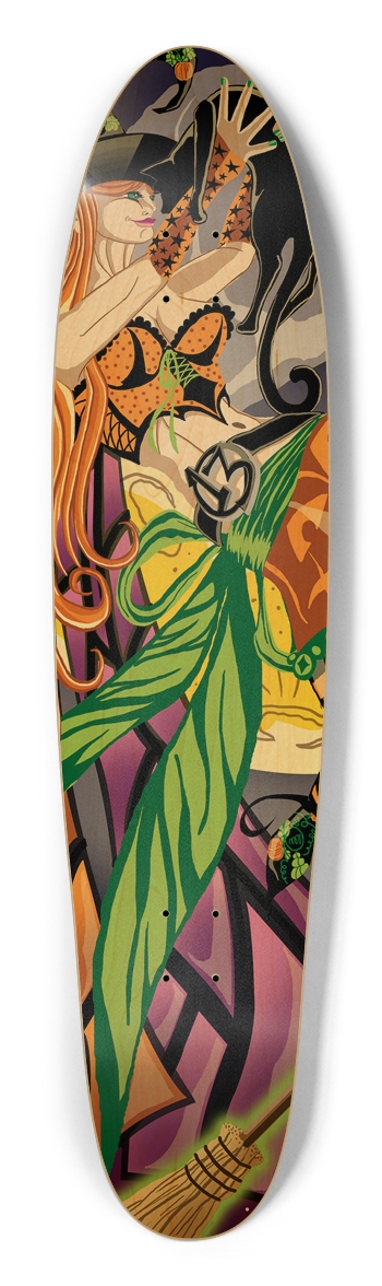 Cassandra The Witch Fairy Longboard Deck