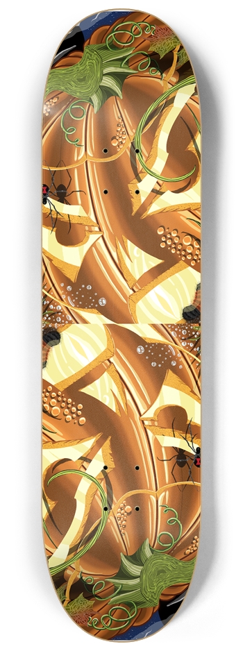 Cheshire Pumpkin 8 1/4" Deck