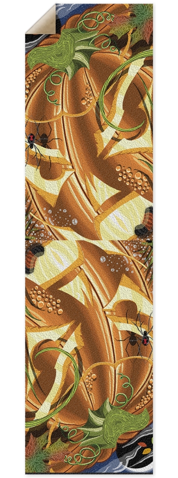 Cheshire Pumpkin Grip Tape