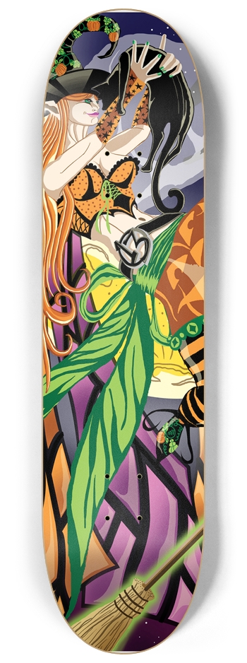 Cassandra The Witch Fairy 8 1/4" Deck