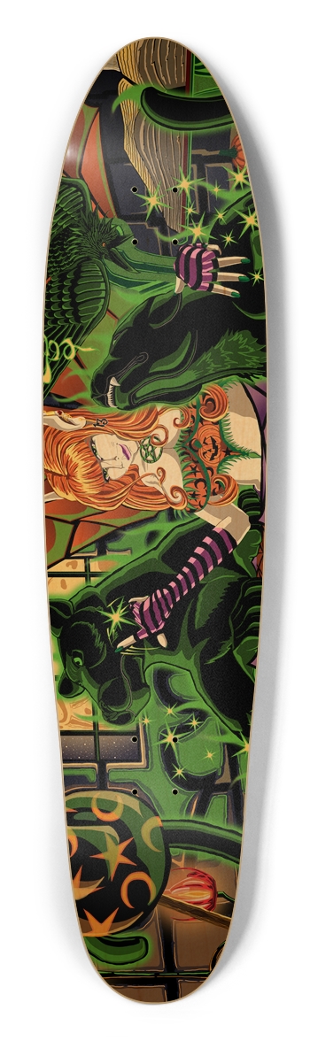 Work Your Inner Magic Longboard Deck
