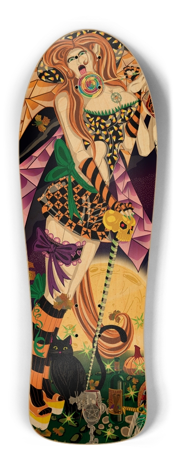 Cassandra w/ Lollipop Old School Deck