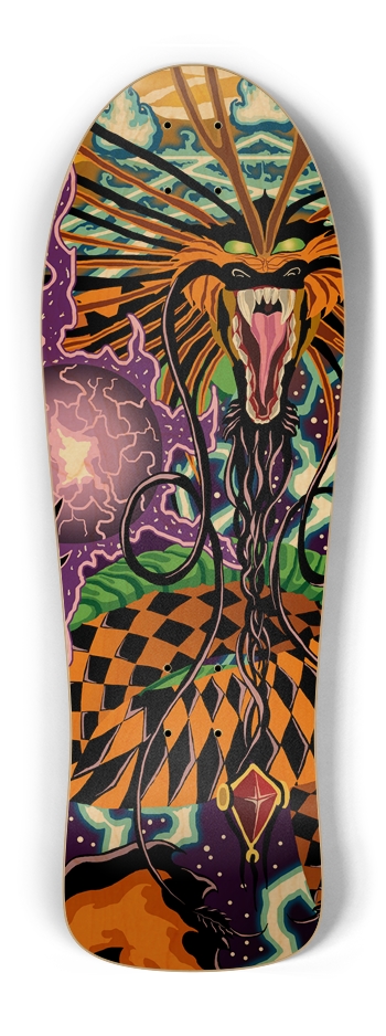 Halloween Dragon Old School Deck