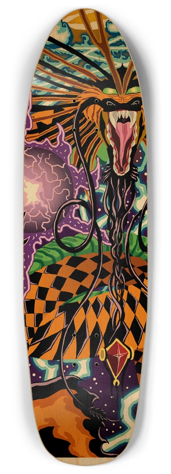 Halloween Dragon Punk Nose Pool Deck