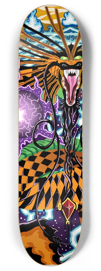 Halloween Dragon 8" Deck