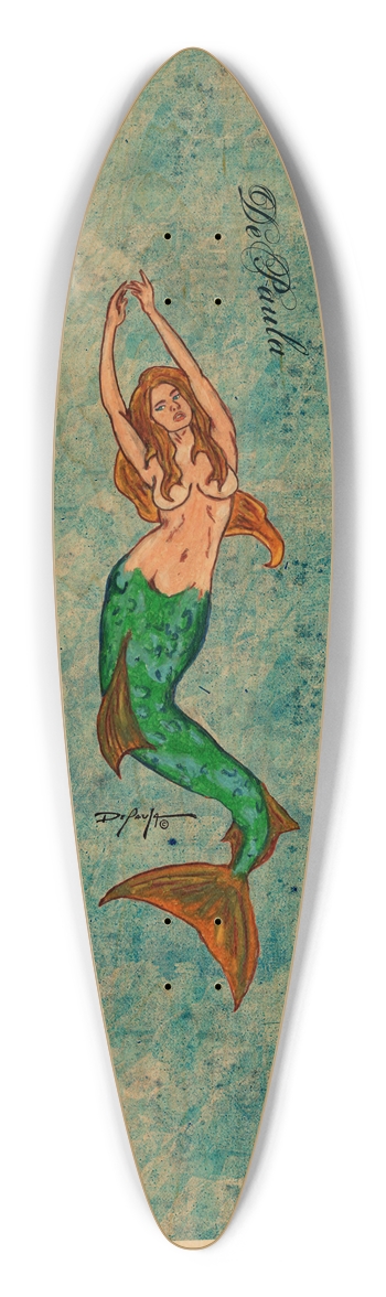 Exotic Mermaid Pintail Skateboard