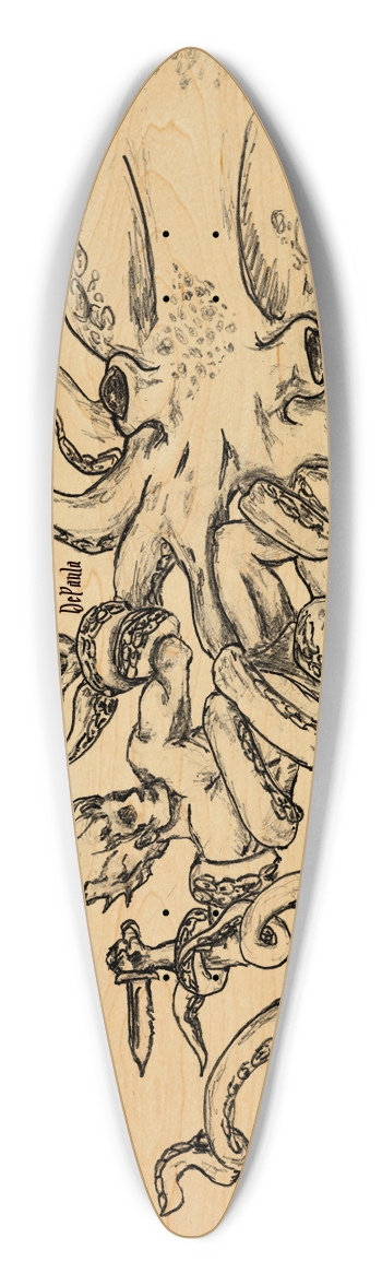 Sea Monster Pintail Longboard
