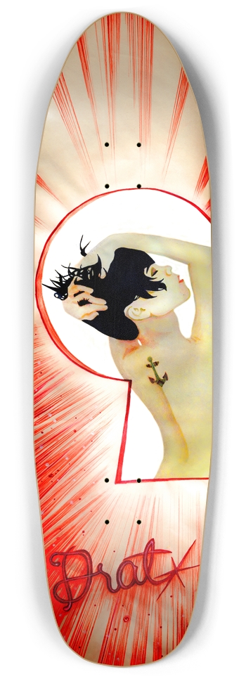 Punk Point Pin-Up * red