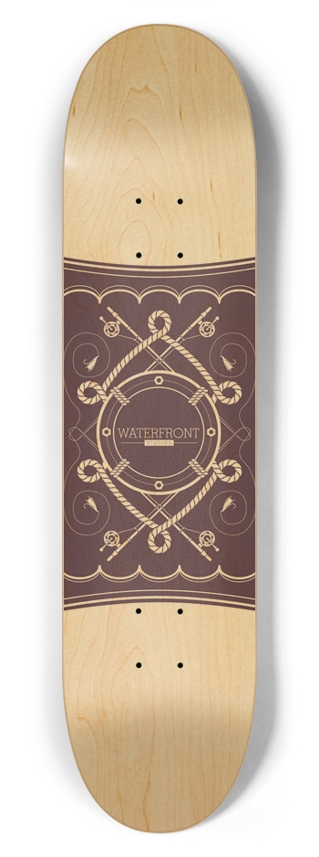 Waterfront - Crest series - 1 - Small 7-5/8 Skateboard Deck