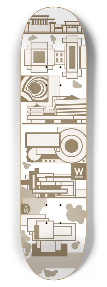 arch_w 7-7/8 Skateboard Deck