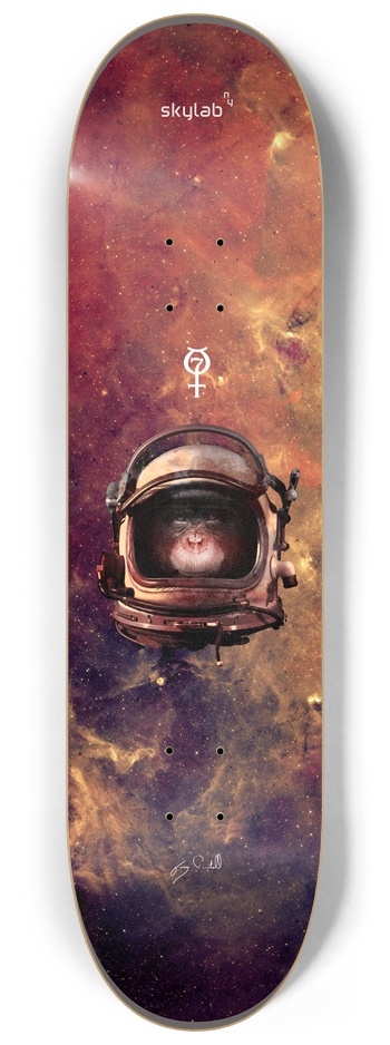 HAM Mercury Mission Skate Deck 8x1/4