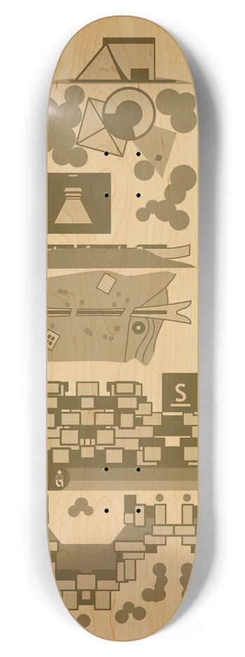 arch_s{n} 7-7/8 Skateboard Deck