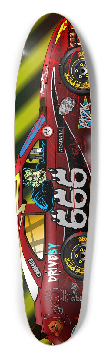 Death Race Longboard