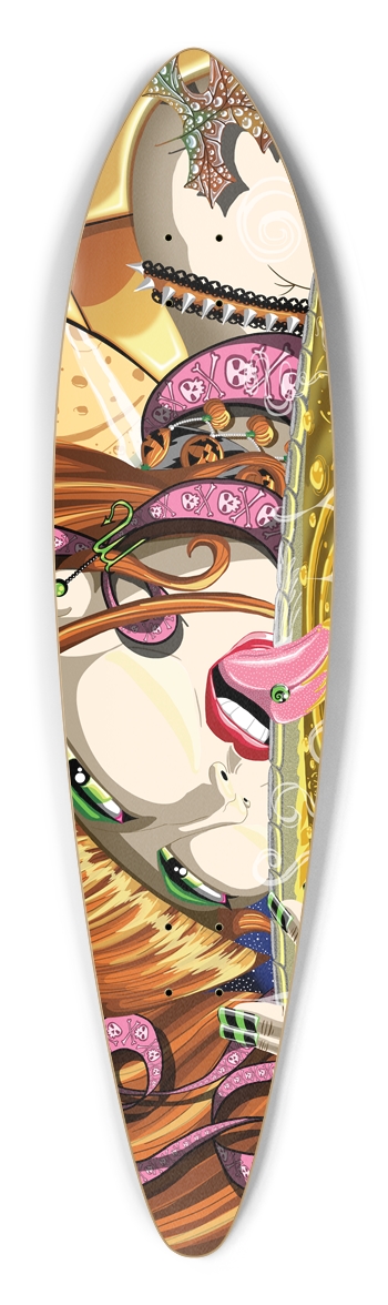 Cassandra's Elixir Pintail Longboard Deck