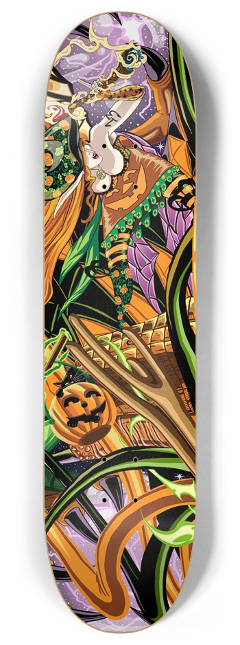 Cassandra Rides The Halloween Dragon 8" Deck