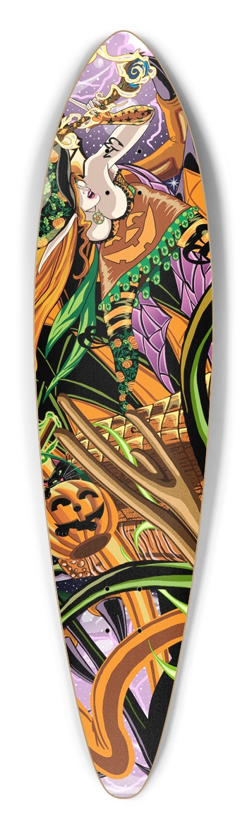 Cassandra Rides The Halloween Dragon Pintail Longb