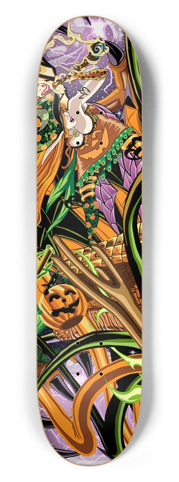 Cassandra Rides The Halloween Dragon 7 1/2" Deck