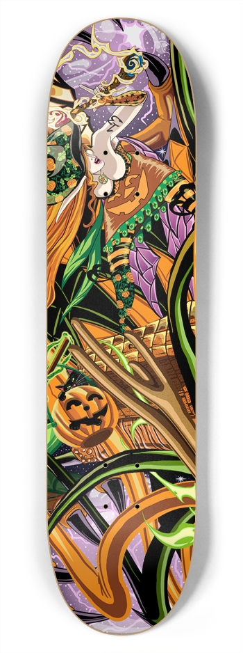 Cassandra Rides The Halloween Dragon 7 3/4" Deck