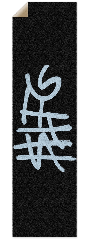 STFG Throwup Logo Blue Griptape