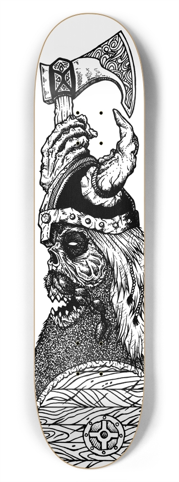 The Last Viking 7-3/4 Skateboard Deck 
