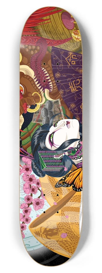 Uzume And The Oni 7 7/8" Deck