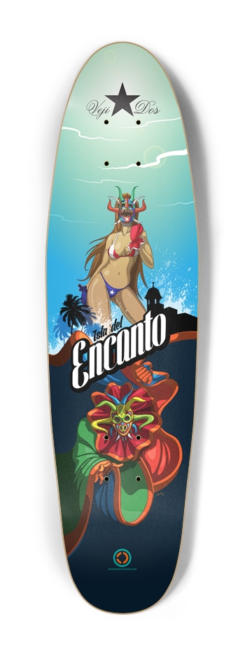 Isla del Encanto Cruiser Board