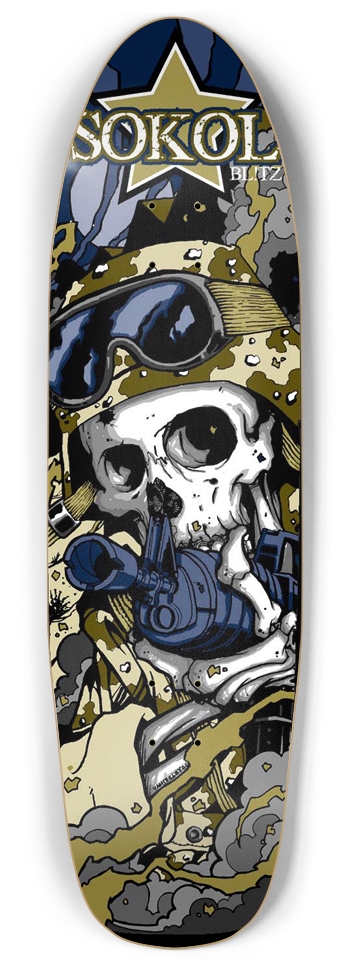 Original SOKOL Pool Skateboard