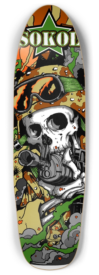 Sokol Pool Deck Skateboard