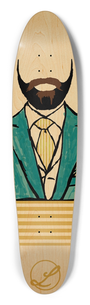 Very Fancy Beard Longboard