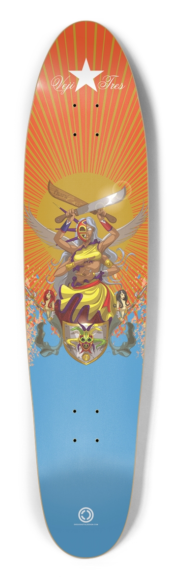 Veji Tres - I'NARU' Longboard 