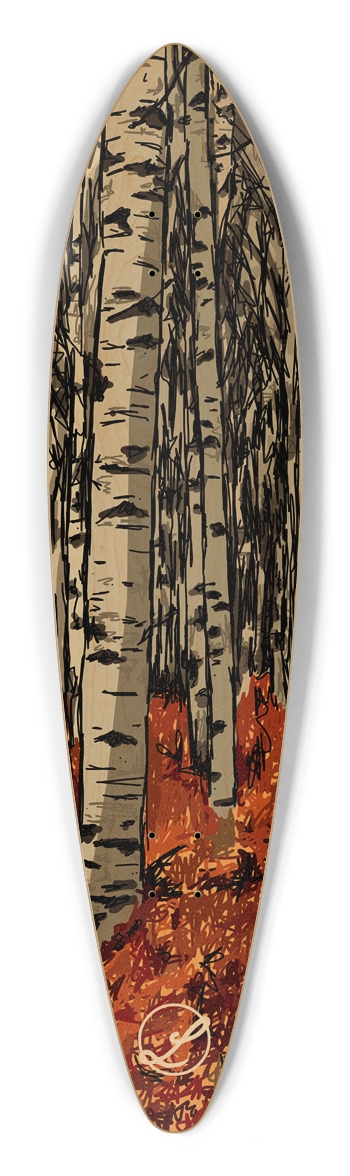 Birch Longboard