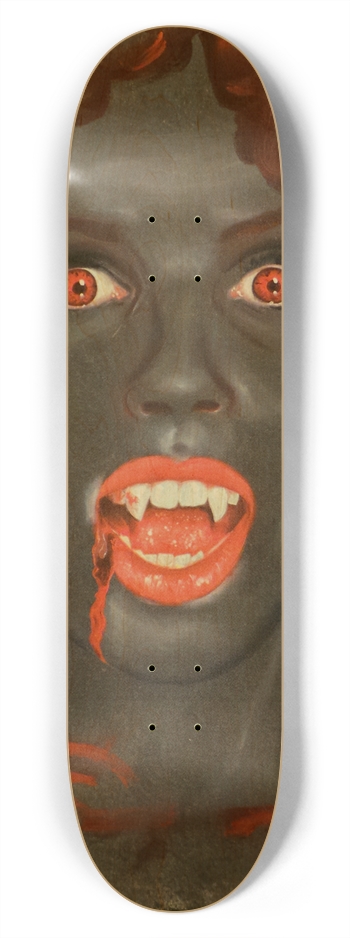 Lucy Vampire Custom Skateboard