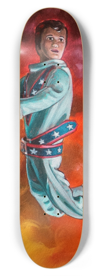 Action figure Stunt Man Custom Skateboard