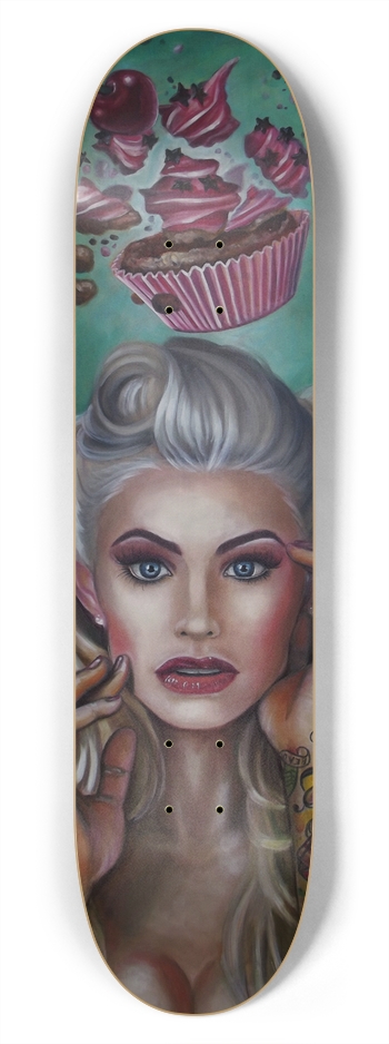 Pin Up girl Skateboard