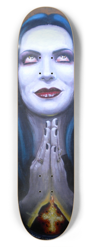 Pray for me Custom Skateboard