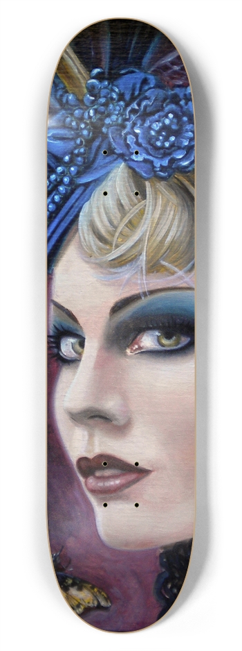 Dark Lady Custom Skateboard