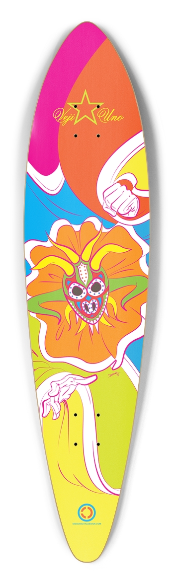Veji One - Psychedelic Color Pintail
