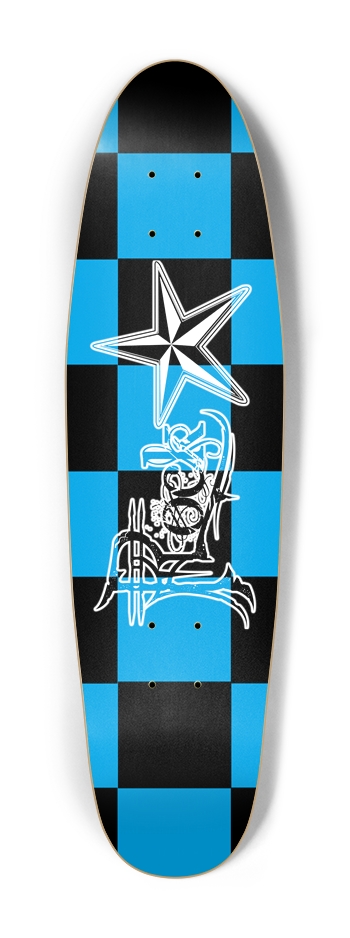 Rock Star BB Checker Cruiser Deck