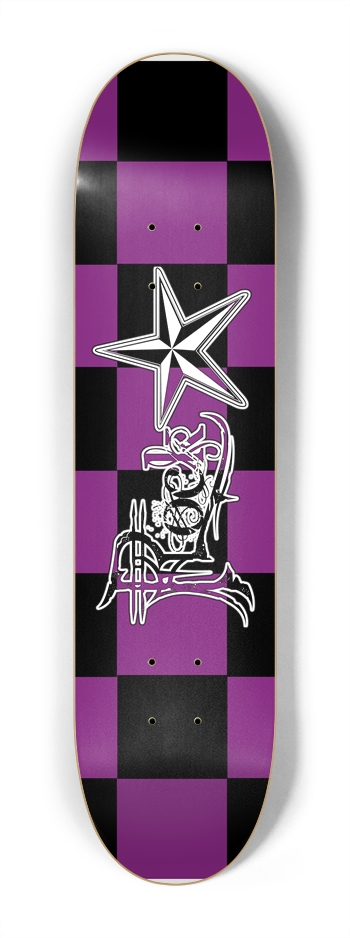 Rock Star BP Checker 7 1/4" Deck