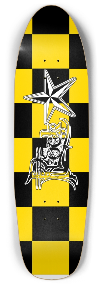 Rock Star BY Checker Punk Nose Pool Deck