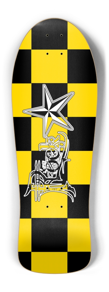 Rock Star BY Checker Old School Deck