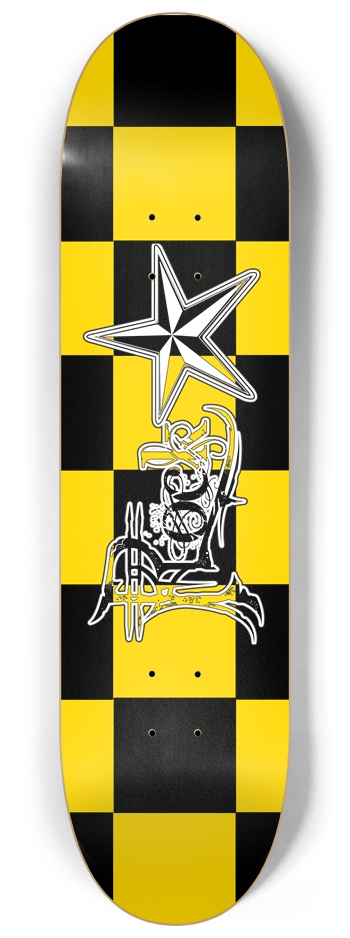 Rock Star BY Checker 8 1/4" Deck