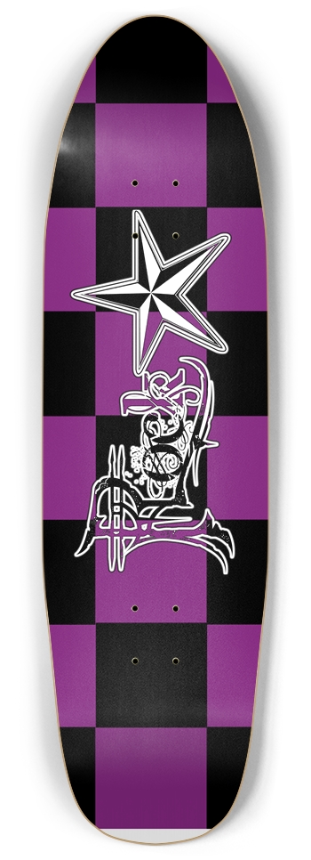Rock Star BP Checker Punk Nose Pool Deck