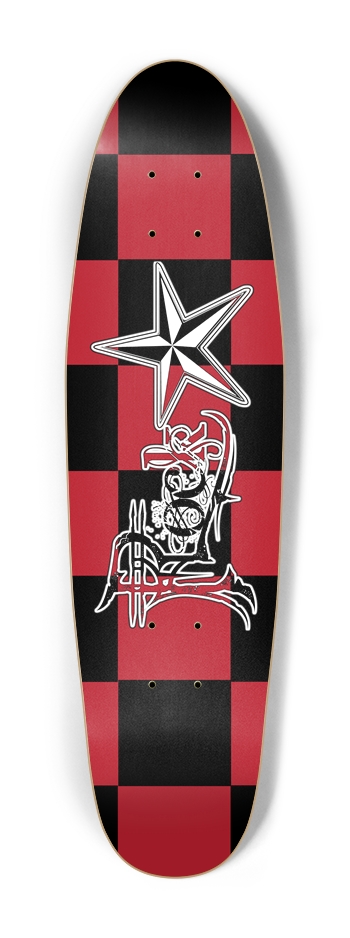 Rock Star BR Checker Cruiser Deck