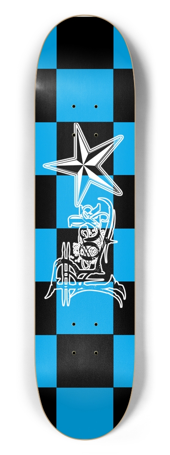 Rock Star BB Checker 7 1/2" Deck